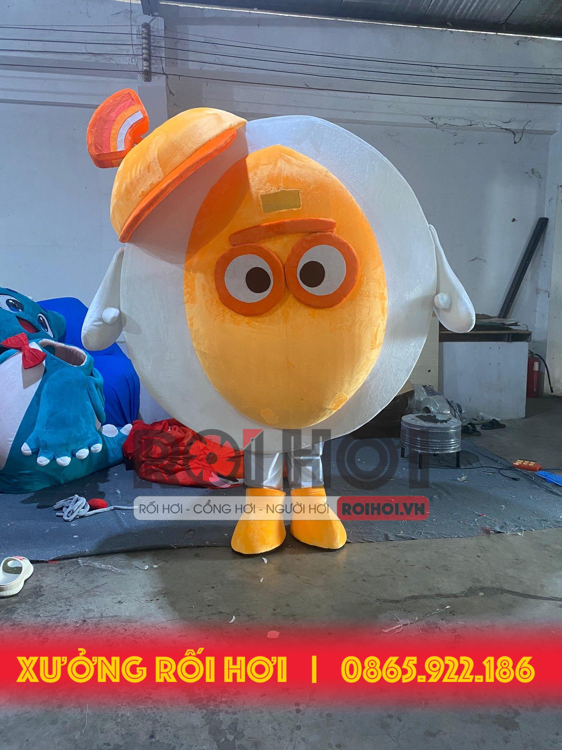 MASCOT QUẢ TRỨNG 7 MASCOT QUẢ TRỨNG